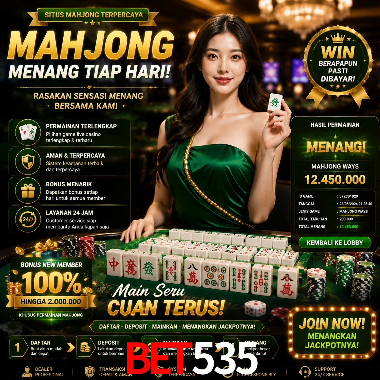 Cashback VIP bet535 - reembolso semanal